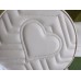 Gucci GG Marmont Mini Round Bag in White Chevron Calfskin