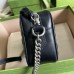 Gucci GG Marmont Mini Camera Bag in Black Matelasse Leather