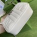Gucci GG Marmont Mini Camera Bag in White Matelasse Leather
