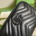 Gucci GG Marmont Mini Camera Bag in Black Matelasse Calfskin