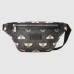 Gucci Bestiary Belt Bag in Black GG Supreme with Bees