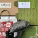 Gucci Ophidia Belt Bag in Grey GG Supreme Canvas