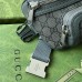 Gucci Ophidia Belt Bag in Grey GG Supreme Canvas