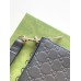 Gucci Portfolio Pouch in Black Signature Leather