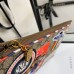 Gucci Courrier Portfolio Pouch in Beige GG Supreme Canvas