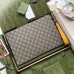 Gucci Neo Vintage Portfolio Pouch in Beige GG Supreme Canvas