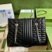 Gucci GG Marmont Medium Tote in Black Matelasse Leather
