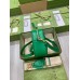 Gucci Small Shoulder Bag In Green GG Matelasse Leather Gucci Small Shoulder Bag In Green GG Matelasse Leather