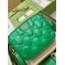 Gucci Small Shoulder Bag In Green GG Matelasse Leather Gucci Small Shoulder Bag In Green GG Matelasse Leather