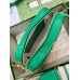Gucci Small Shoulder Bag In Green GG Matelasse Leather Gucci Small Shoulder Bag In Green GG Matelasse Leather