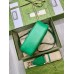 Gucci Small Shoulder Bag In Green GG Matelasse Leather Gucci Small Shoulder Bag In Green GG Matelasse Leather