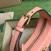 Gucci GG Marmont Half-moon Mini Bag in Round Matelasse Leather