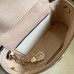 Gucci GG Marmont Mini Beauty Case in White Chevron Leather