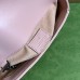 Gucci GG Marmont Belt Bag in Pink Matelasse Calfskin