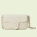 Gucci GG Marmont Belt Bag in White Matelasse Calfskin Gucci GG Marmont Belt Bag in White Matelasse Calfskin