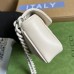 Gucci GG Marmont Belt Bag in White Matelasse Calfskin Gucci GG Marmont Belt Bag in White Matelasse Calfskin
