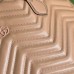 Gucci GG Marmont Large Tote Bag in Rose Beige Chevron Leather