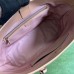 Gucci GG Marmont Large Tote Bag in Rose Beige Chevron Leather