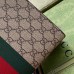 Gucci Portfolio Pouch in Beige GG Supreme Canvas with Web