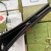 Gucci Portfolio Pouch in Black GG Supreme Canvas with Web