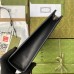 Gucci Portfolio Pouch in Black GG Supreme Canvas with Web