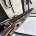 Gucci Night Courrier Portfolio Pouch in Black GG Supreme Canvas