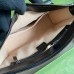 Gucci Small Shoulder Bag in Black Leather with Double G