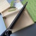 Gucci Portfolio Pouch in Black GG Canvas with Interlocking G