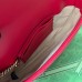 Gucci GG Marmont Mini Chain Bag in Red Chevron Calfskin