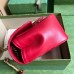 Gucci GG Marmont Square Mini Bag in Red Chevron Leather