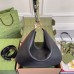 Gucci Attache Medium Shoulder Bag in Black Leather