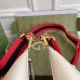 Gucci Attache Medium Shoulder Bag in White Leather