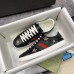 Gucci Mens Ace Sneakers in Black Leather with Bee and Star