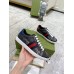 Gucci Mens Ace Sneakers in Black GG Canvas with Tigers Print