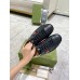 Gucci Mens Ace Sneakers in Black Leather with Bee