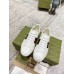 Gucci Mens Ace Sneakers in White Leather with Bee