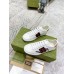 Gucci Mens Ace Sneakers with Embroidered Kingsnake