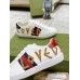 Gucci Mens Ace Sneakers with Embroidered Loved
