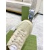 Gucci Mens Rhyton Sneakers with Web Print