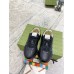 Gucci Mens Rhyton Sneakers with Iridescent Gucci Logo
