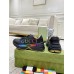 Gucci Mens Rhyton Sneakers with Iridescent Gucci Logo