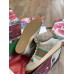 Gucci Mens Screener High-top Sneakers in Beige GG Canvas