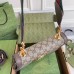 Gucci Blondie Medium Shoulder Bag in Beige GG Supreme Canvas