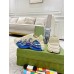 Gucci Mens Rhyton Sneakers with Wave Print