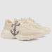 Gucci Mens Rhyton Sneakers with Le Plus Loin Print