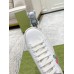 Gucci Mens Ace Sneakers in White Leather with Tennis Print