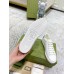 Gucci Mens Ace Sneakers in White Leather with Tennis Print