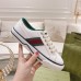 Gucci Mens Tennis 1977 Sneakers in White GG Fabric