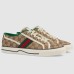 Gucci Mens Tennis 1977 Sneakers in Beige GG canvas