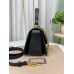 Gucci Blondie Small Top Handle Bag in Black Cuir Leather